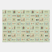 King Nutkraker kerstpapier Inpakpapier Vel (Voorkant 3)