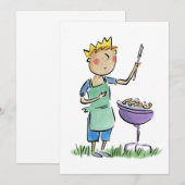 King of BBQ Kaart (Voorkant / Achterkant)