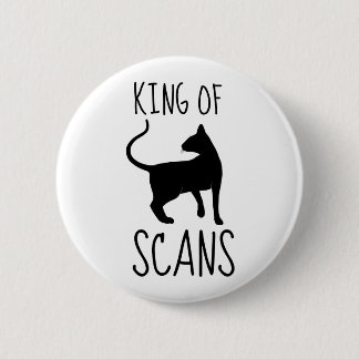 King of CAT Scans Ronde Button 5,7 Cm