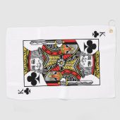 King of Clubs Golfhanddoek (Horizontaal)