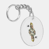King of Clubs Sleutelhanger (Voorkant Links)