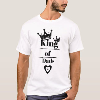 King of Dads T-shirt, Vaderdag Gift Tshirt