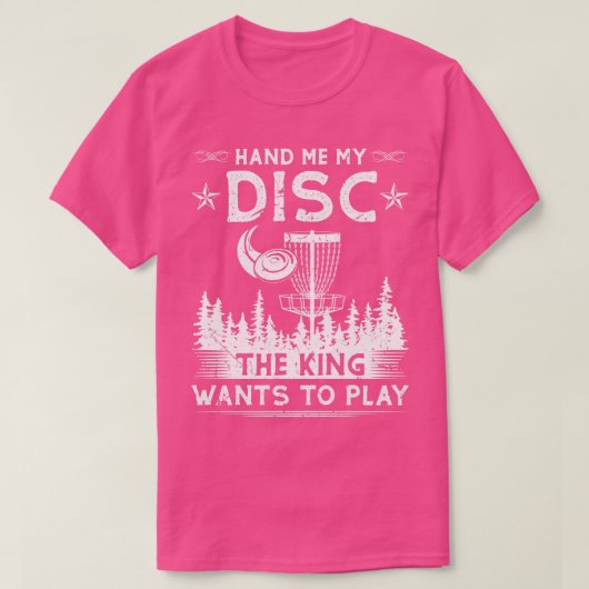 King of Disc Golf T-shirt (Design voorkant)