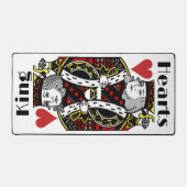 King of Hearts Design Desk Mat (Voorkant)