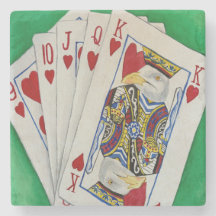 King of Hearts Onderzetters