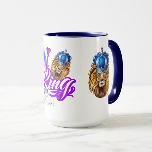 King of Heaven and Earth Coffee Mok (Voorkant rechts)