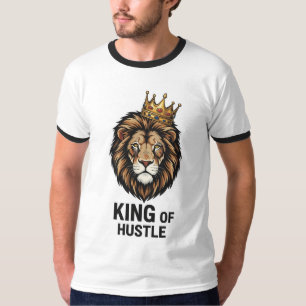 King of Hustle – Lion Crown T-shirt