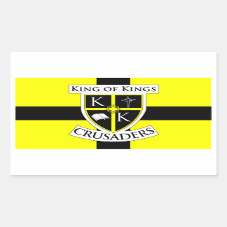 King of Kings Kruisvaarders Vlag Sticker