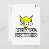 King of Mechanical Engineering Briefkaart (Voorkant / Achterkant)