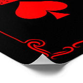 King Of Spade Game Black History Playing Card Men Poster (Hoek)