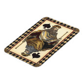 King of Spades-speelkaart van Vision Studio Magneet (Linkerzijde)