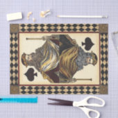 King of Spades-speelkaart van Vision Studio Tissuepapier (Craft)