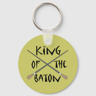 King of the Baton Conductor Gift Sleutelhanger