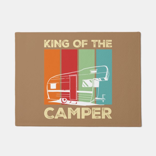 King of the Camper Deurmat (Voorkant)