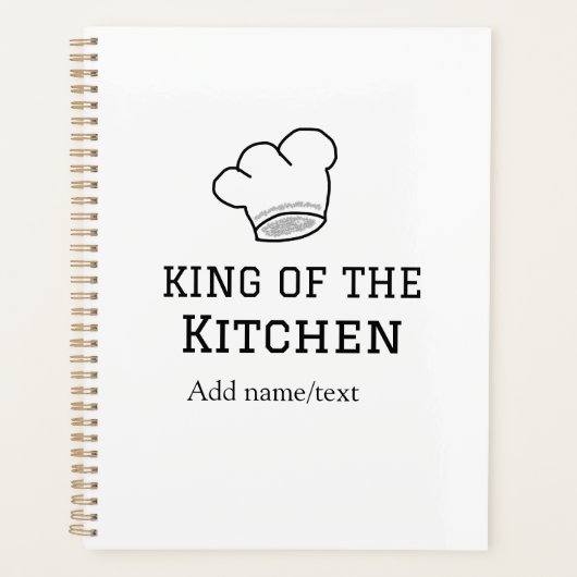 King of the cuisine chef cuisine ajouter nom couro (Devant)