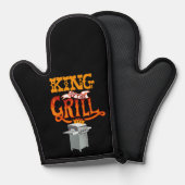 King of the Grill Graphic Ovenwant (Voorkant / Achterkant)
