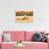 King of the Hill Canvas Afdruk (Insitu (Woonkamer))