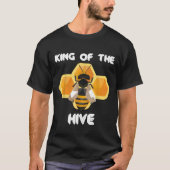 King Of The Hive Bee Keeper Tee T-shirt (Voorkant)