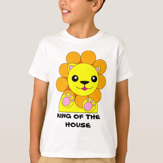 King of the House Enfants Joli T-shirt (Devant)