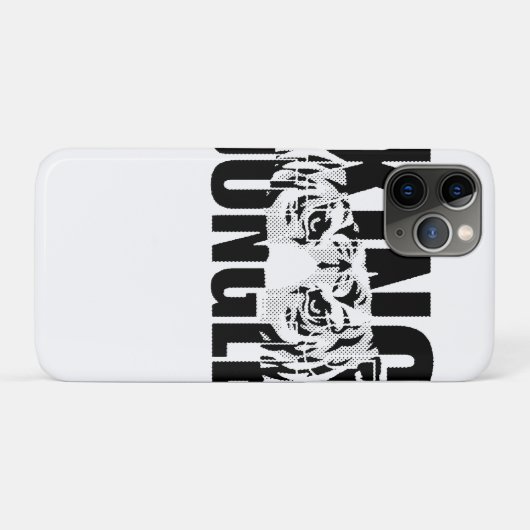 King of the Jungle Case-Mate iPhone Case (Achterkant (horizontaal))