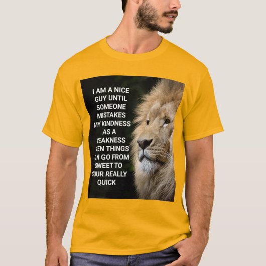 KING OF THE JUNGLE T-SHIRT (Devant)