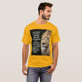 KING OF THE JUNGLE T-SHIRT (Devant entier)