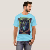 King of the Oerwoud: Lion Tattoo T-shirt (Voorkant volledig)