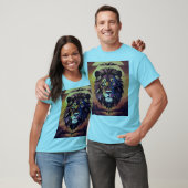 King of the Oerwoud: Lion Tattoo T-shirt (Unisex)