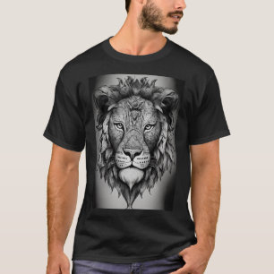 King of the Oerwoud T-shirt, Lion luxe mannen Tshi T-shirt
