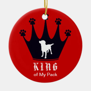 King of the Pack Keramisch Ornament
