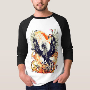 King of the Sky Eagle Swooping Design - T-shirt