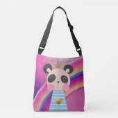King Panda Crossbody Tassen (Voorkant)