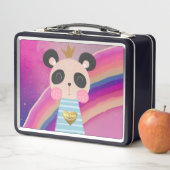 King Panda Metal Lunchbox (In situ)