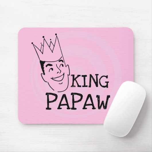 King Papaw T-shirts en cadeautjes Muismat (Met muis)