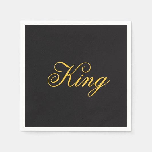 King Paper Napkins Servetten (Voorkant)