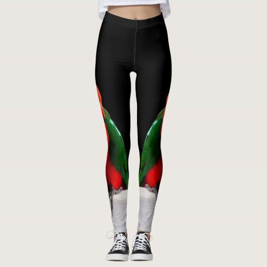 King Parrot Compression Fit Leggings (Voorkant)