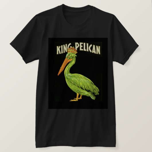 King Pelican Craziness  T-shirt (Design voorkant)