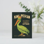 King Pelican Iceberg Briefkaart (Staand voorkant)