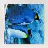 King Penguin Couple Legpuzzel (Horizontaal)