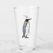 King Penguin Glas (Achterkant)