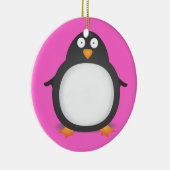 King Penguin Keramisch Ornament (Rechts)
