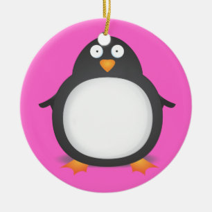 King Penguin Keramisch Ornament
