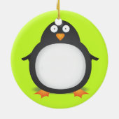 King Penguin Keramisch Ornament (Achterkant)