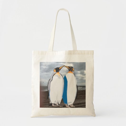 King Penguins 2 Tote Bag (Voorkant)