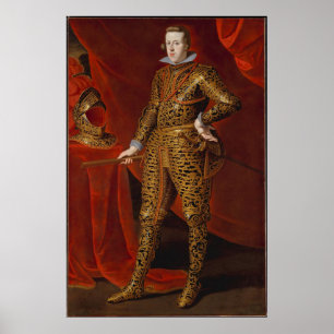 KING Philip IV in Parade Armor (1605-1665) Poster