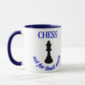 King Piece - Chess Mug - Chess Party préférées (Gauche)