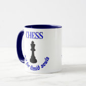 King Piece - Chess Mug - Chess Party préférées (Devant gauche)