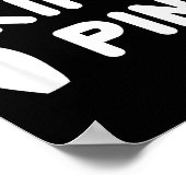 King Pin Bowling Grappige Lieve Koppels Bowler Com Poster (Hoek)