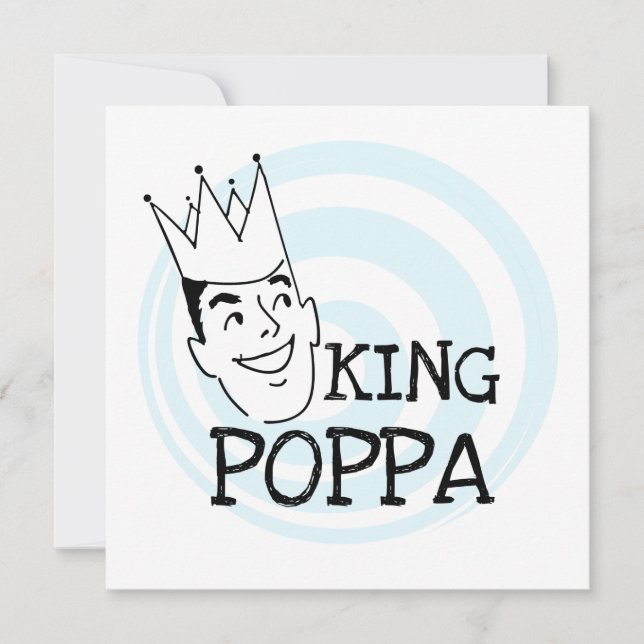 King Poppa T-shirts en geschenken (Voorkant)