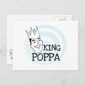 King Poppa T-shirts en geschenken Briefkaart (Voorkant / Achterkant)